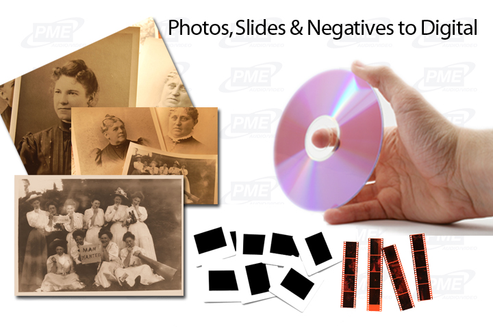 photo, slides & negative to digital